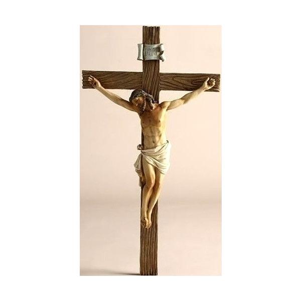 西洋宗教彫刻 ヨセフスタジオ製 十字架 キリスト像 カトリック教会