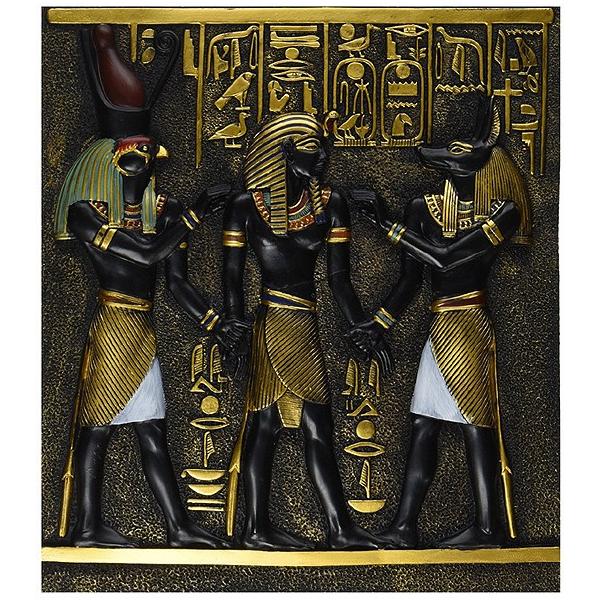 古代エジプト彫刻 ホルス神 とアヌビス神の間に立つラムセス1世の壁画彫刻 彫像 カイロ 神殿 王宮 ピラミッドレリーフ贈り物 輸入品 Buyee Buyee Japanese Proxy Service Buy From Japan Bot Online