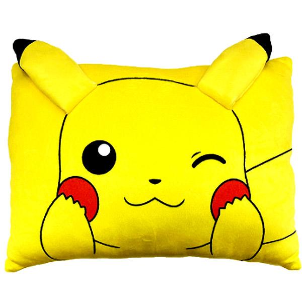 ポケモンセンター製 もちもちダイカット枕 ピカチュウ2 寝具 : 浪漫堂