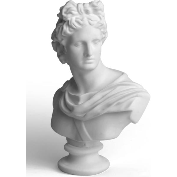 古代ギリシャ神アポロ 高さ47cm（アポロン）胸像ローマ神話太陽