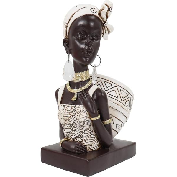 アフリカの女性彫像 リビングルーム彫刻装飾 26cmアフリカの女性 アフリカの女性彫像 リビングルーム彫刻装飾 26cmアフリカの女性