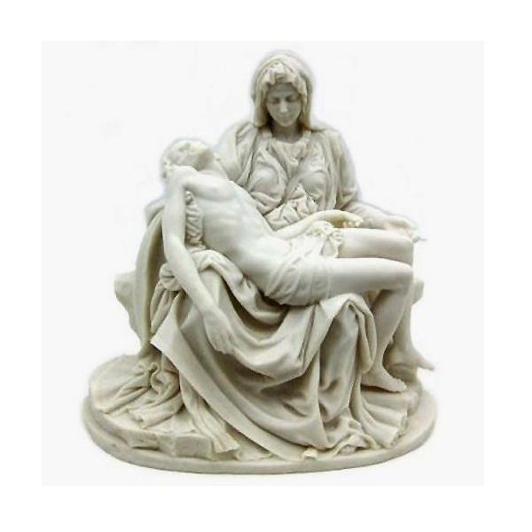 ピエタ 大理石風仕上げ彫像 サンピエトロ大聖堂 ルネッサンス彫刻