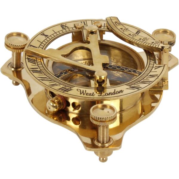 3インチ サンデル コンパス 羅針盤 ソリッド ブラス サンダイヤル Sundial Compass Solid Brass Sun Dial 輸入品 Buyee 日本代购平台 产品购物网站大全 Buyee一站式代购 Bot Online