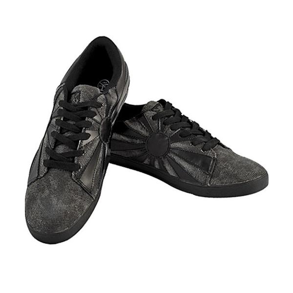 T.U.K SHOES ティーユーケー-BLACK AND GRAY RISING SUN ROCKER
