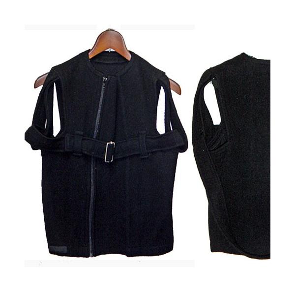 美品 Seditionaries コットン パイル ボンデージ ベスト 黒 レア SEDITIONARIES（セディショナリーズ） VIVIENNE WESTWOOD