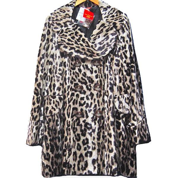 Vivienne Westwood RED RABEL Leopard Faux Fur Coat ヴィヴィアン・ウエストウッド レッドレーベル 豹柄  ファー ハーフコート