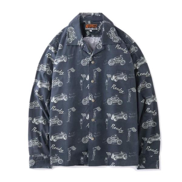 アットダーティ レディ ロングスリーブ シャツ AT-DIRTY READY L/S