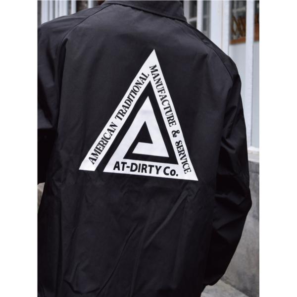 AT-DIRTY コーチジャケット アットダーティー モーターサイクルジャケット AT-DIRTY コーチジャケット アットダーティー モーターサイクル