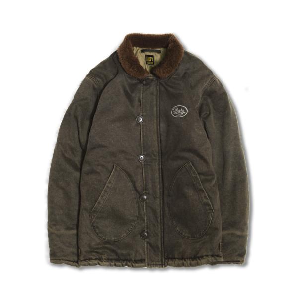 アットダーティ ATD ウォーム デッキジャケット V.カーキ AT-DIRTY
