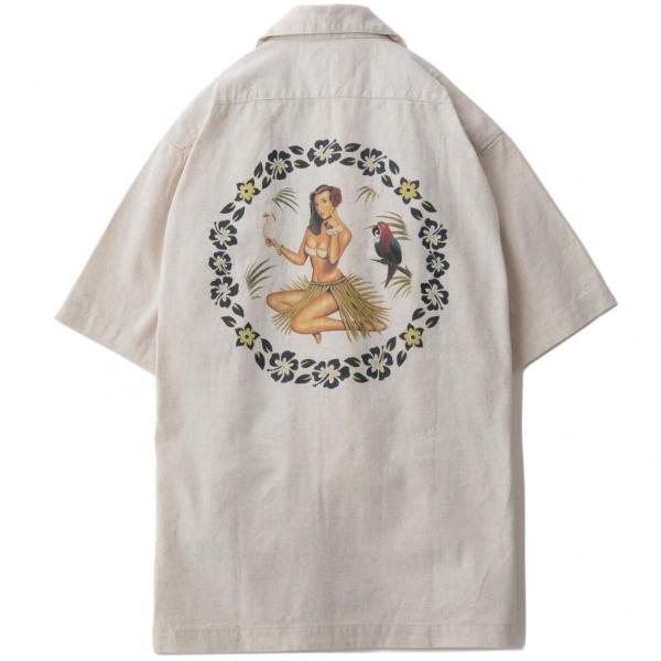 グライドドレスヒッピー　ハワイアンシャツ シャーク　ショートスリーブ グライド様専用ドレスヒッピー ハワイアンシャツ シャーク