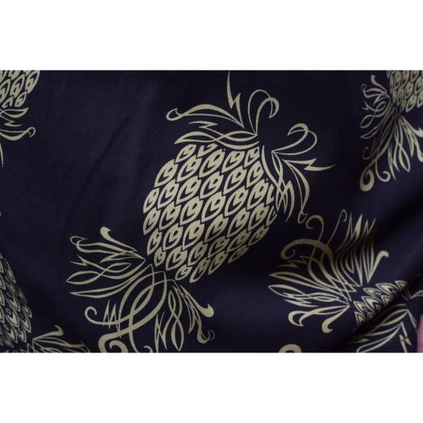 グライドドレスヒッピー　ハワイアンシャツ シャーク　ショートスリーブ ドレスヒッピー パイナップル ハワイアン シャツ ブラック DRESS HIPPY