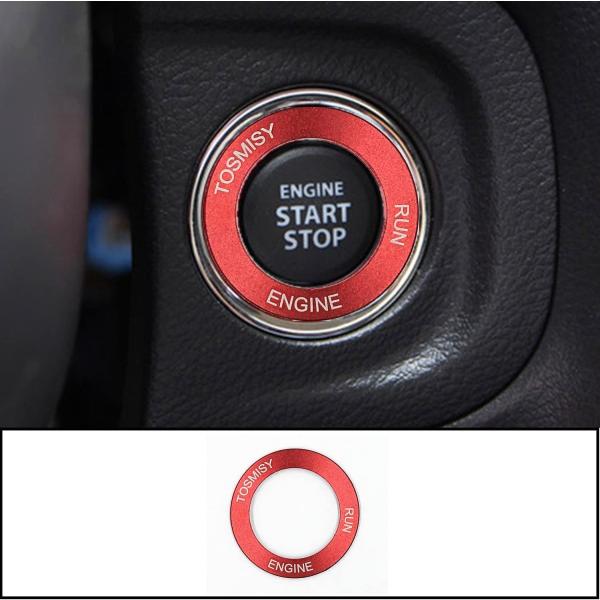 【Tosmisy】 スズキ エスクード クロスビー スイフト sx4 ジムニー アルトワークス ハスラー ワゴンr エンジンスタートボタンデコレーショ
