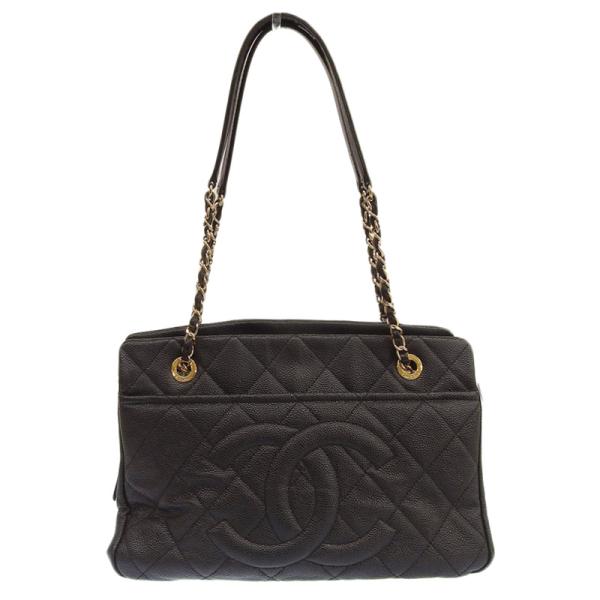 キャビアスキン シャネル CHANEL マトラッセ ショルダーバッグ