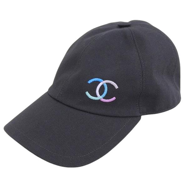CHANEL（シャネル） 帽子 ベースボールキャップ ココマーク コットン