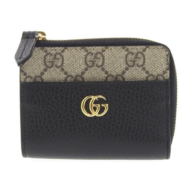 GUCCIミニ財布 GG グッチ GUCCI GGマーモント ミニウォレット コンパクト財布 PVC