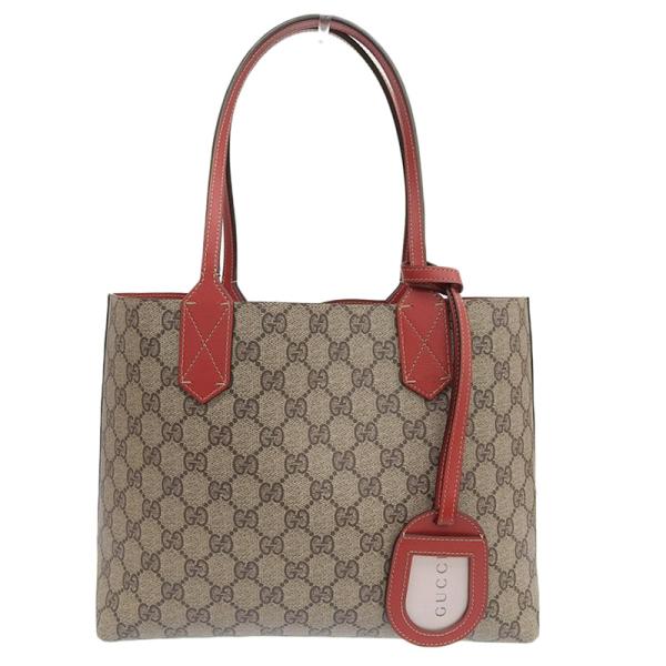 GG グッチ GUCCI GGスプリーム リバーシブル トートバッグ