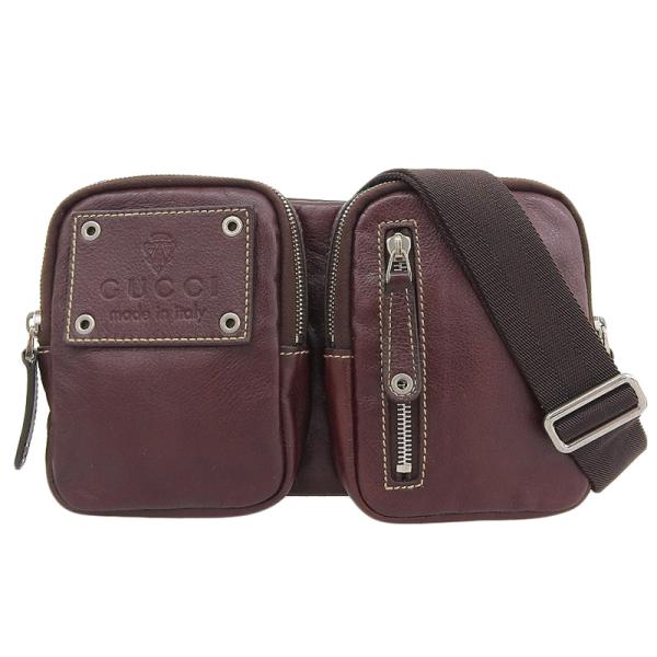 GUCCI（グッチ） ボディバッグ ウエストバッグ ウエストポーチ ベルト