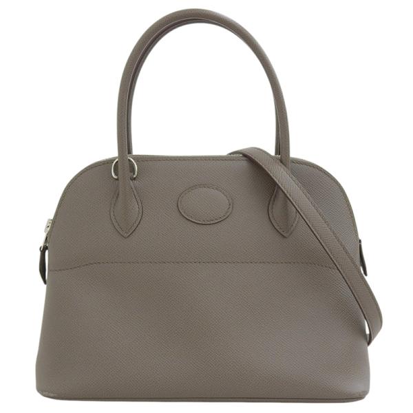 エルメス HERMES ボリード27 ハンドバッグ ショルダーバッグ ヴォーエプソン エタン D刻印 2019年 中古 新入荷 HE1121