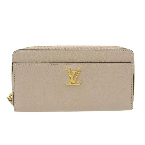 ルイ ヴィトン ジッピー ロックミー グレージュ M80674   LV1055 ロックミー ルイ ヴィトン LOUIS VUITTON ジッピー 長財布 レザー
