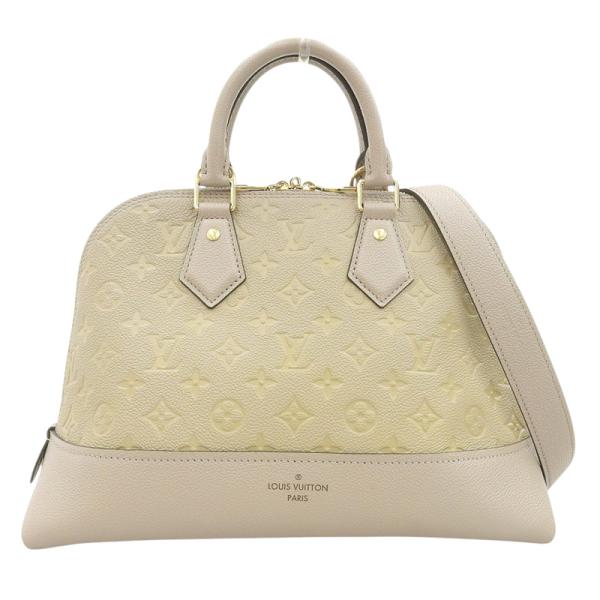LOUIS VUITTON ルイヴィトン モノグラム アンプラント ネオアルマPM 2WAYバッグ ショルダーバッグ ハンドバッグ ベージュ レザー M44885 ゴールド金具 ronde_lv1702