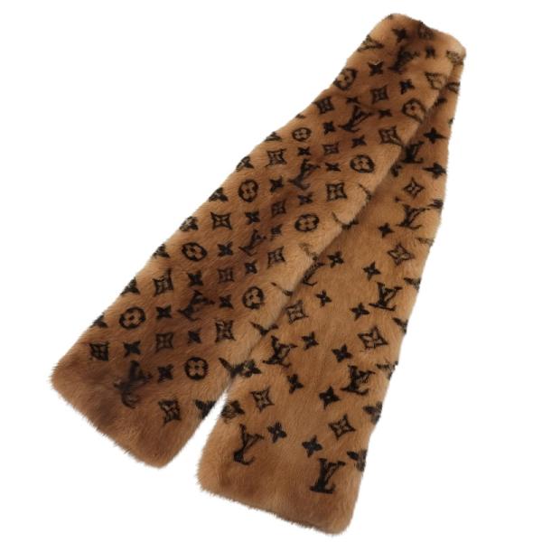 LOUIS VUITTON（ルイ・ヴィトン） モノグラム ミンク エシャルプ