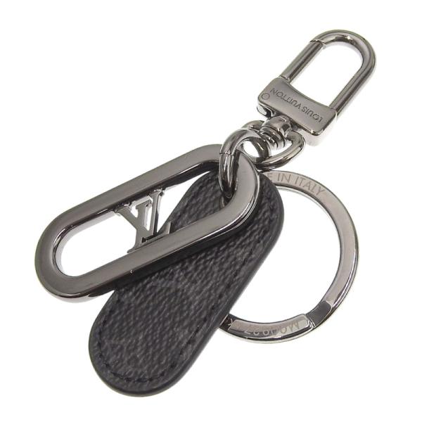 【美品】ルイヴィトン エクリプス シグネチャー チェーン キーホルダー LOUIS VUITTON（ルイ・ヴィトン） モノグラム エクリプス LV