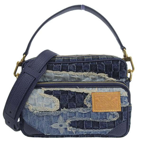 ルイヴィトン LOUIS VUITTON ナイル アザーデニム モノグラム 2WAY ショルダーバッグ ハンドバッグ ネイビー M15296 中古 新入荷 LV1965 ronde_lv1965
