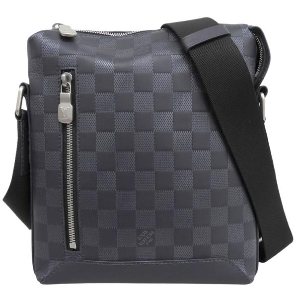 新品同様 ルイヴィトン ダミエアンフィニ ディスカバリーメッセンジャーPPM 黒 ディスカバリー ルイヴィトン LOUIS VUITTON ダミエ アンフィニ
