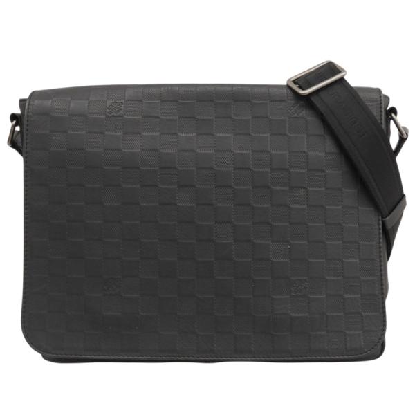 超極美品/IC ルイヴィトン ダミエアンフィニ ディストリクト ショルダーバッグ ディストリクト（LOUIS VUITTON） ルイヴィトン LOUIS VUITTON ダミエ