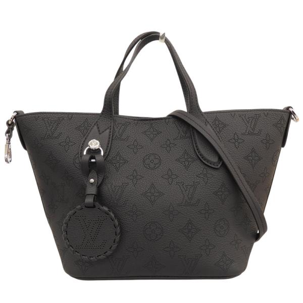 ルイヴィトン LOUIS VUITTON モノグラム マヒナ ブロッサムPM 2WAY ハンドバッグ ショルダーバッグ ノワール M21848 中古 新入荷 LV2169