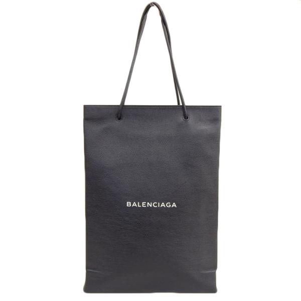 BALENCIAGA レザー ノースサウス ショッパートート ホワイト BALENCIAGA レザー ノースサウス ショッパートート ホワイト