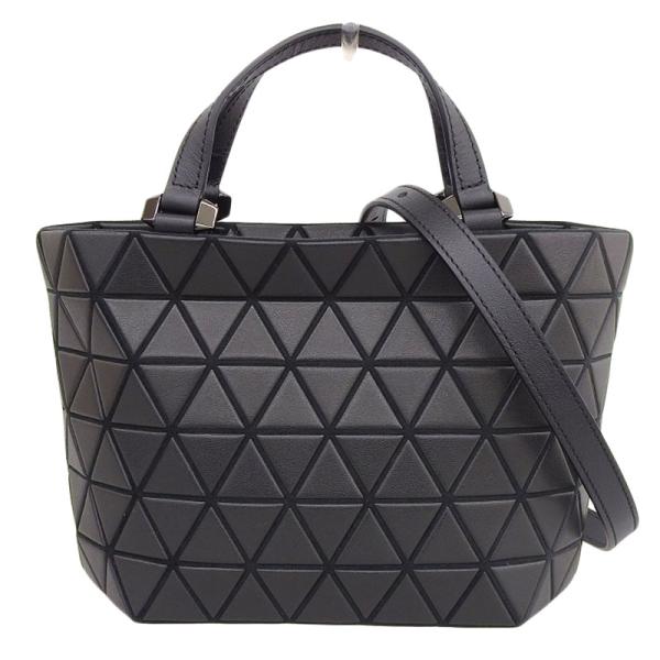 イッセイミヤケ ISSEY MIYAKE バオバオ クリスタルマット 2WAYバッグ ショルダーバッグ マットブラック BB33AG313 中古 新入荷 OB1641 ronde_ob1642