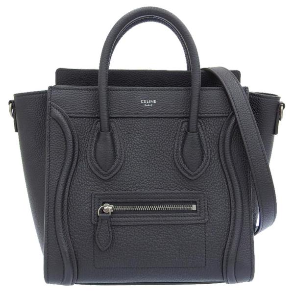 CELINE ラゲージナノ CELINE（セリーヌ） ラゲージ ナノショッパー 2WAYバッグ ハンドバッグ
