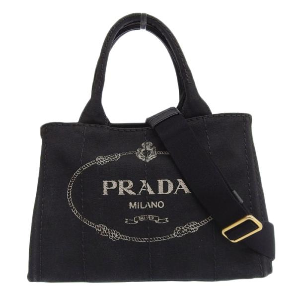 プラダ　カナパ　トートバック　ショルダー　デニム　ブラックPRADA CANAPA プラダ PRADA カナパ 2WAYバッグ トートバッグ ショルダー
