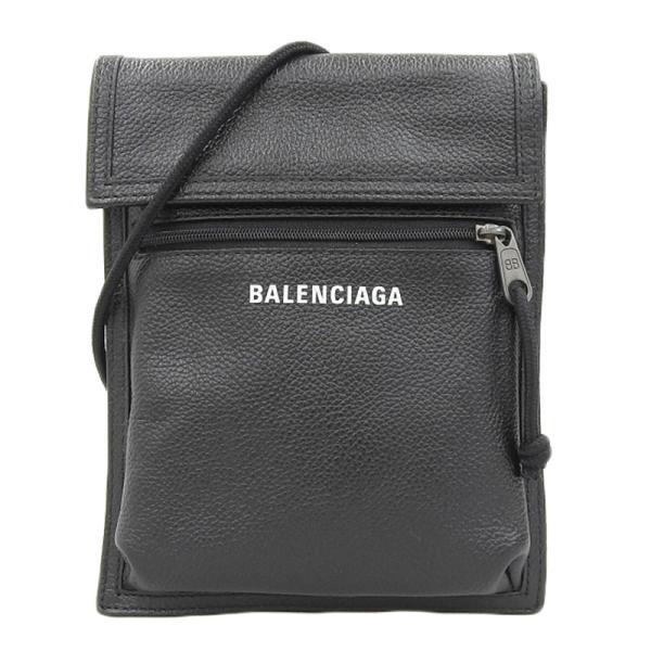 バレンシアガ BALENCIAGA エクスプローラー ショルダーバッグ レザー ブラック 532298 中古 新入荷 OB2136 EXPLORER（BALENCIAGA） バレンシアガ BALENCIAGA エクスプローラー