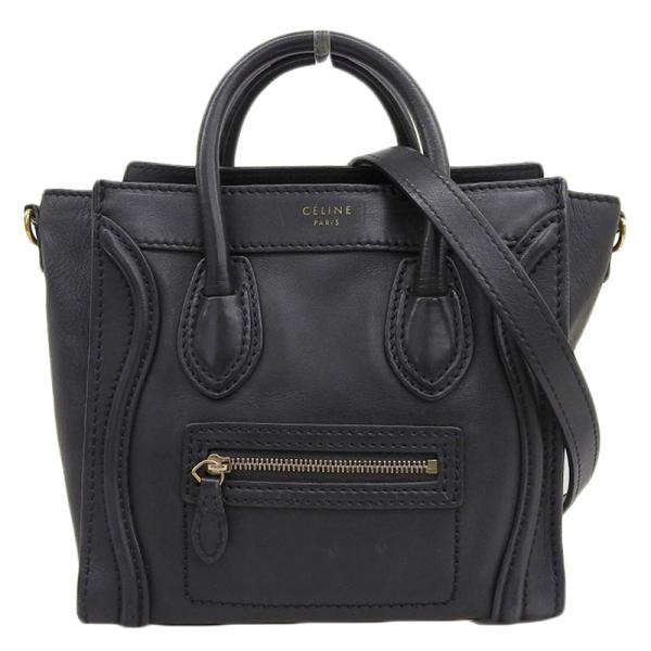 CELINE（セリーヌ） ラゲージ ナノショッパー 2WAYバッグ ハンドバッグ