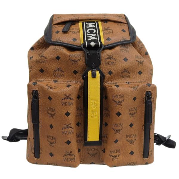 MCM リュック　ブラウン MCM（エムシーエム） ヴィセトス バックパック リュックサック PVC
