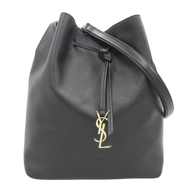 サンローラン SAINT LAURENT PARISV2 ショルダーバッグ ポーチ ラムスキン ブラック 804302 中古 新入荷 OB2615 SAINT LAURENT サンローラン PARISV2 ショルダーバッグ ポーチ