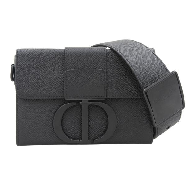 ディオール CHRISTIAN DIOR 30モンテーニュボックス ショルダーバッグ レザー ブラック 中古 新入荷 OB2622 30 Montaigne ディオール CHRISTIAN DIOR 30モンテーニュボックス