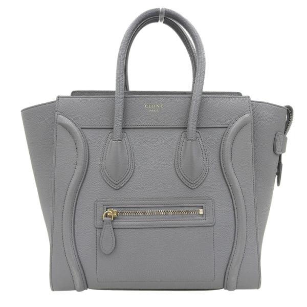 CELINE（セリーヌ） ラゲージ マイクロショッパー ハンドバッグ レザー