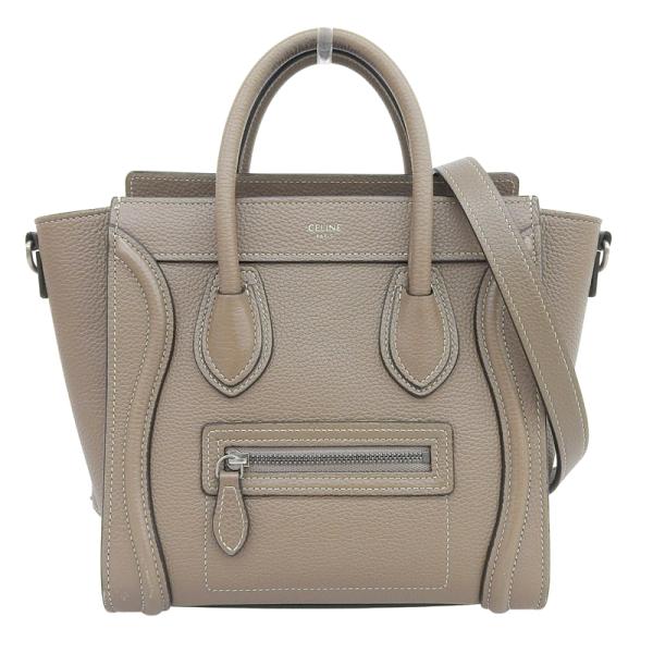 CELINE（セリーヌ） ラゲージ ナノショッパー 2WAYバッグ ハンドバッグ