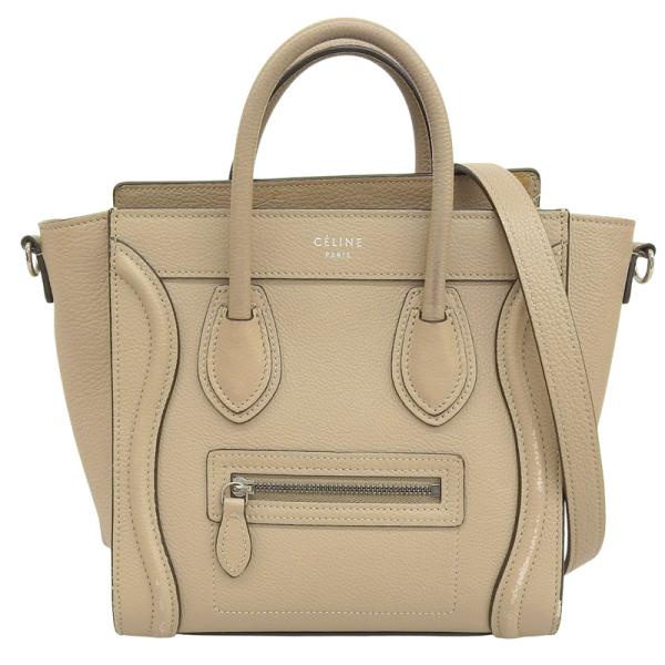CELINE（セリーヌ） ラゲージ ナノショッパー 2WAYバッグ ハンドバッグ
