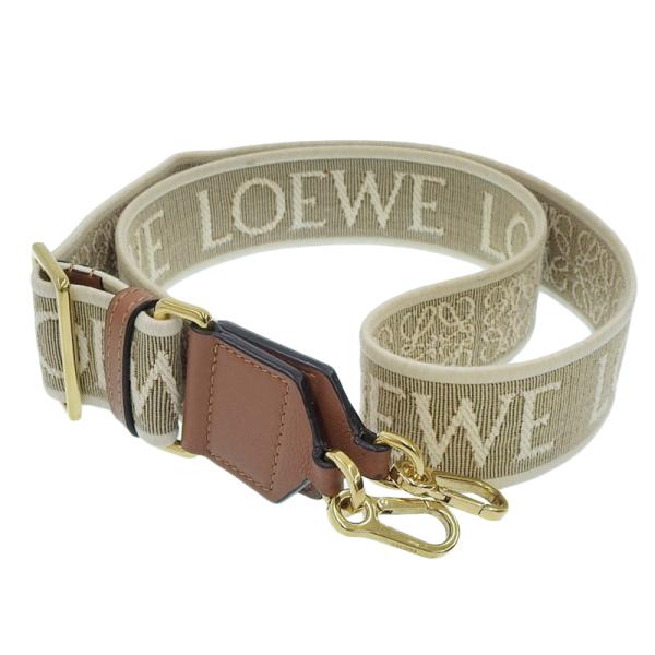 LOEWE（ロエベ） ショルダーストラップ アナグラム ジャカード レザー