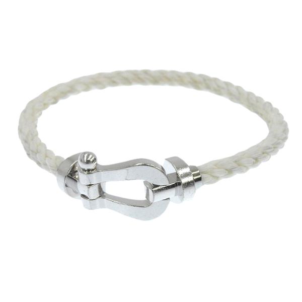 Fred フレッド FRED フォース10 LM ブレスレット ケーブル2本 K18WG  