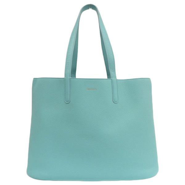 Tiffany ティファニー　レザートートバッグ ティファニー(Tiffany) ポーチ付き レディース レザー トート