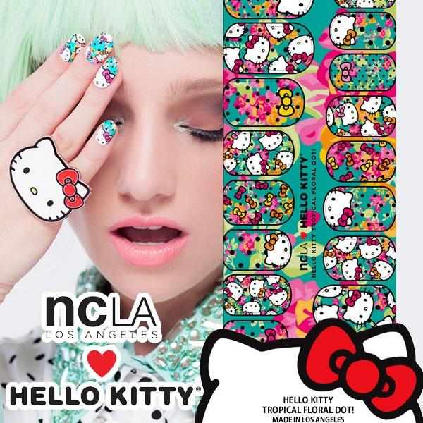 Ncla ハローキティ ネイルシール 選べる8種類 ネコポス可 B141 006 黒い服専門店ロンデルブラック 通販 Yahoo ショッピング