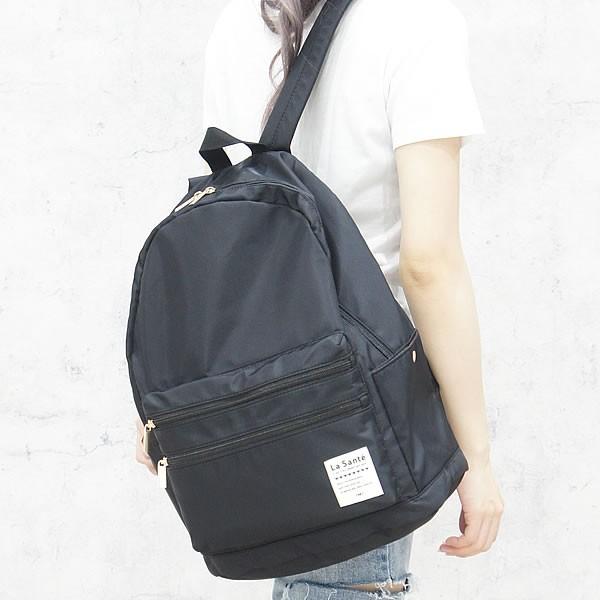 リュック レディース リュックサック バックパック 黒 ブラック シンプル おしゃれ 軽い 通勤 通学 ネコポス不可 B8 黒い服専門店ロンデルブラック 通販 Yahoo ショッピング