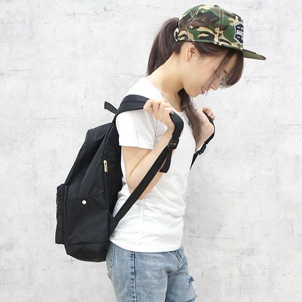 リュック レディース リュックサック バックパック 黒 ブラック シンプル おしゃれ 軽い 通勤 通学 ネコポス不可 B8 黒い服専門店ロンデルブラック 通販 Yahoo ショッピング