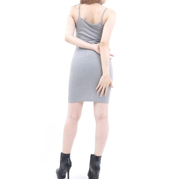 セール キャミソール ワンピース ミニ丈 無地 黒 ブラック グレー インナー ペチコート ネコポス可 Sh 002 黒い服専門店ロンデルブラック 通販 Yahoo ショッピング