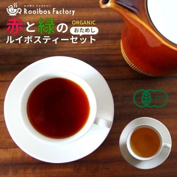 グリーンルイボスティー オーガニック 3g x 20包入り ティーバッグ タグ紐なし 送料無料 ノンカフェイン オーガニックルイボスティー オーガニックグリーンルイボスティー 煮出し 水出し ルイボス茶 グリーン ルイボス ティー ルイボスティ 有機 お茶 妊活 温活